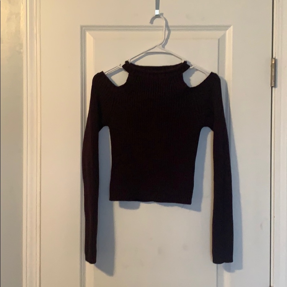 Forever 21 Cold Shoulder Sweater